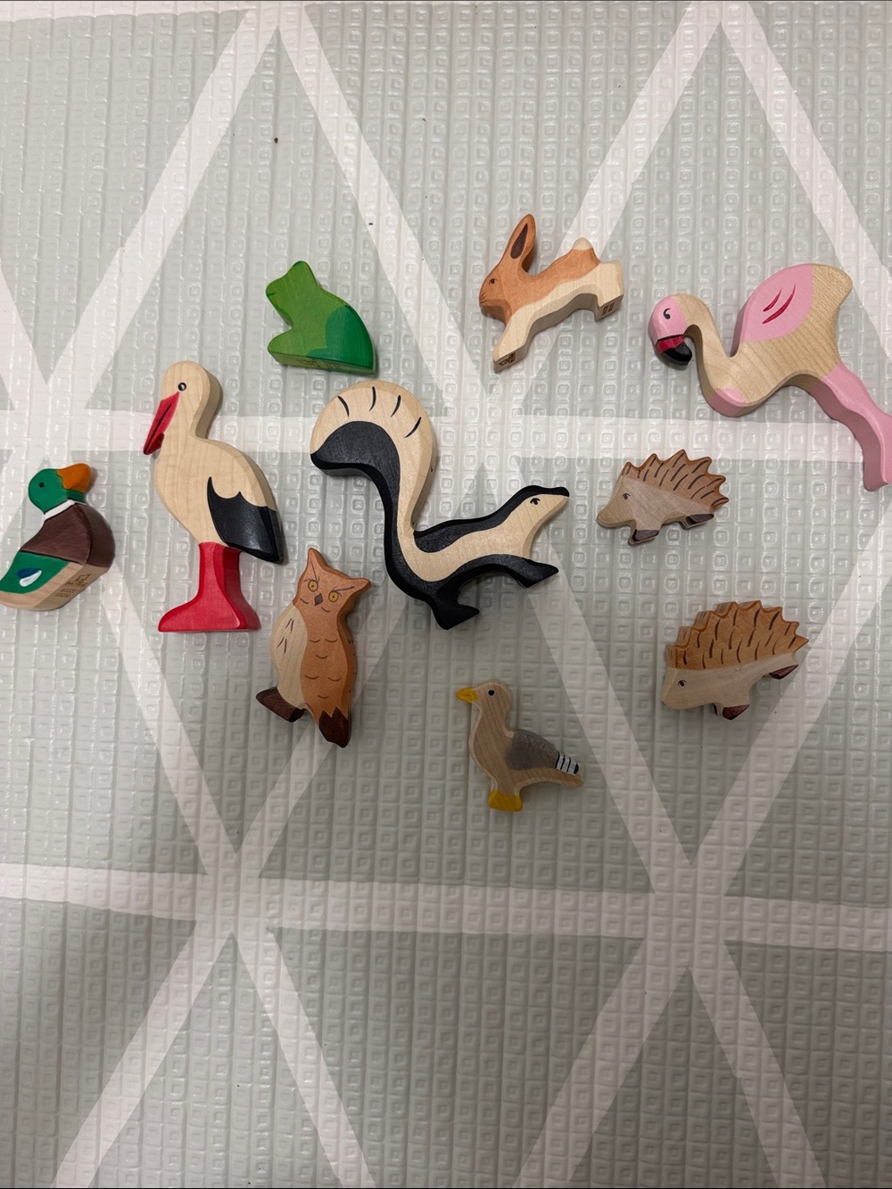 HOLZTIGER Wooden Animals Toy Set-